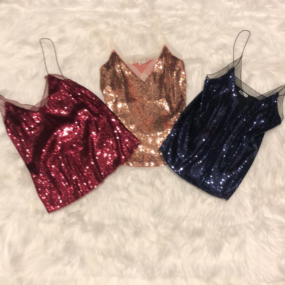 Free People, Sequined Camis
